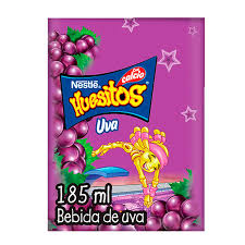 Huesitos sabor uva 185ml