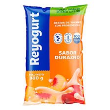 Reyogurt Yogurt Funda Durazno 900Gr