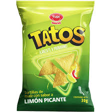 TATOS LIMON PICANTE 30G