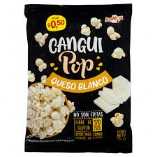 Canguil pop queso blanco 35g