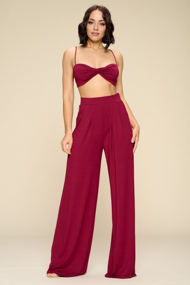 Set Burgundy Elegance