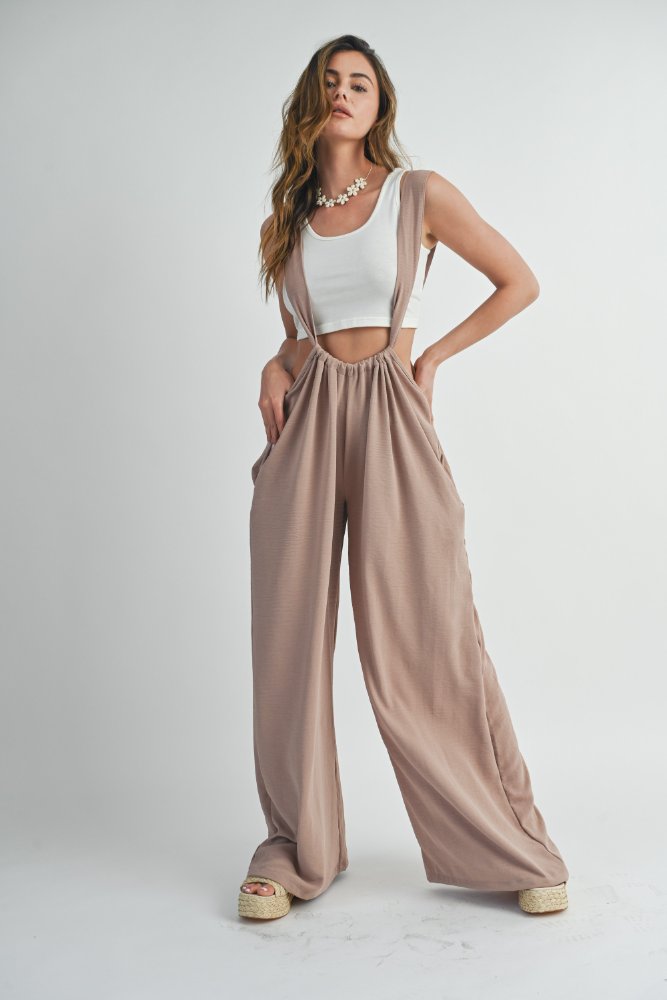 Jumpsuit Wide Leg Relaxed Fit