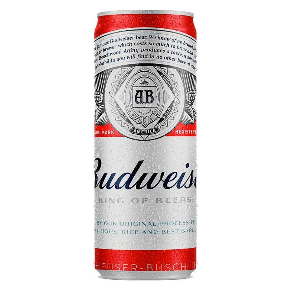 budweiser lata 350ml