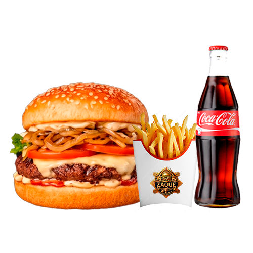 Hamburguesa 1/4 libra Combo