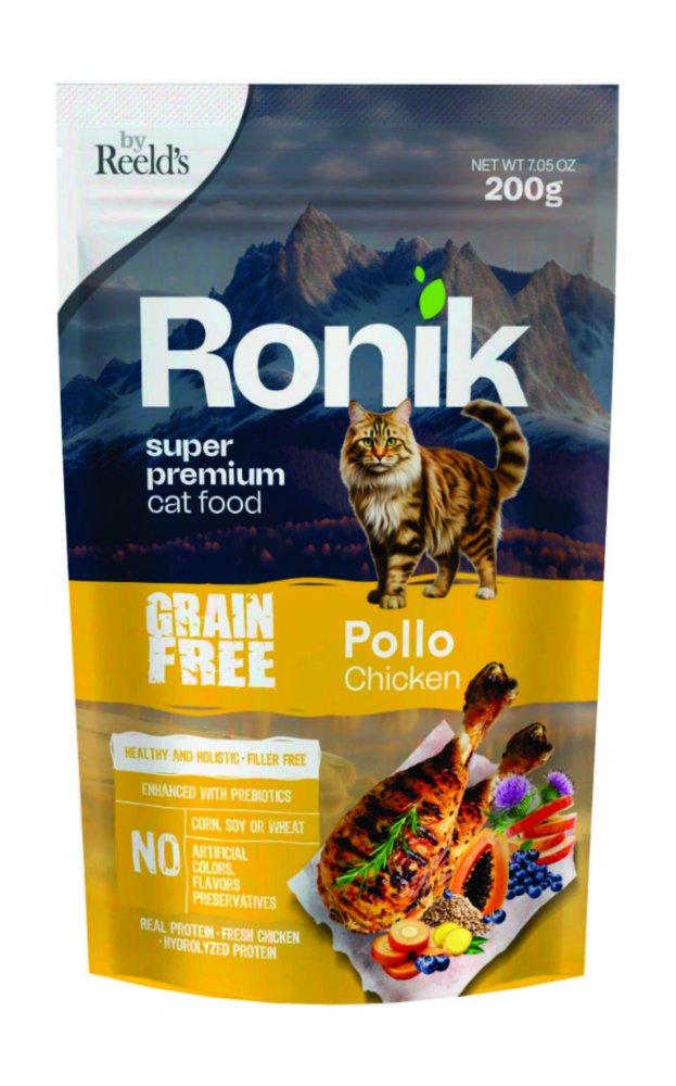 Ronik Gatos Pollo x 200gr