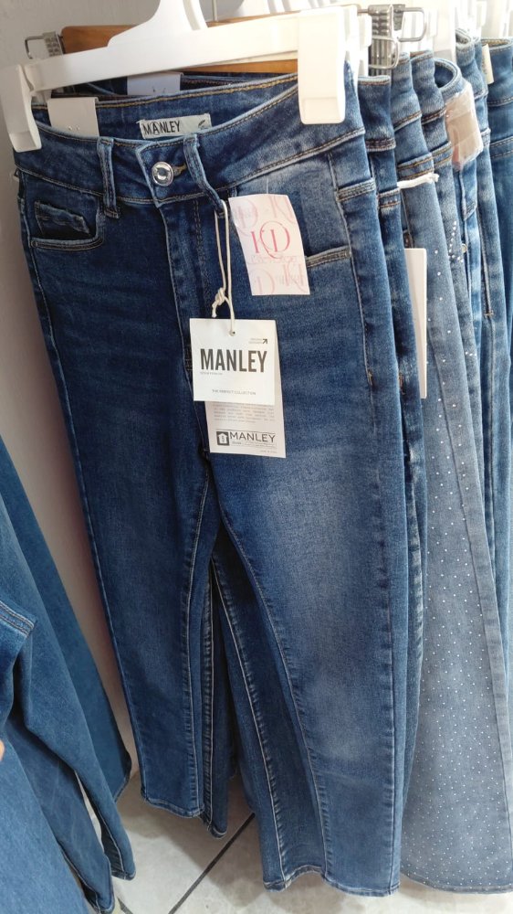 PANTALON SKINNY MANLEY AZUL