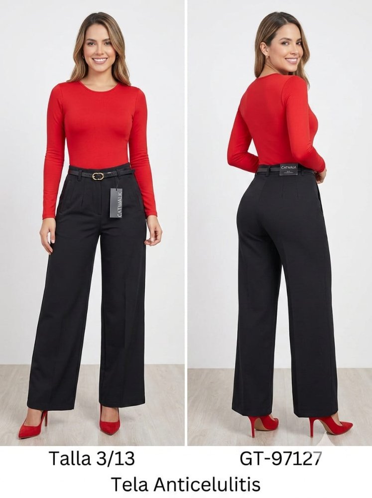 PANTALON FORMAL PINZAS CATWALK