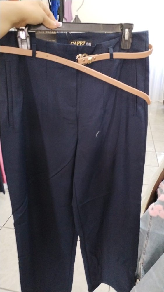PANTALON FORMAL PINZAS CAFE SIETE