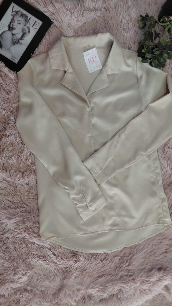 CAMISA DE SATIN