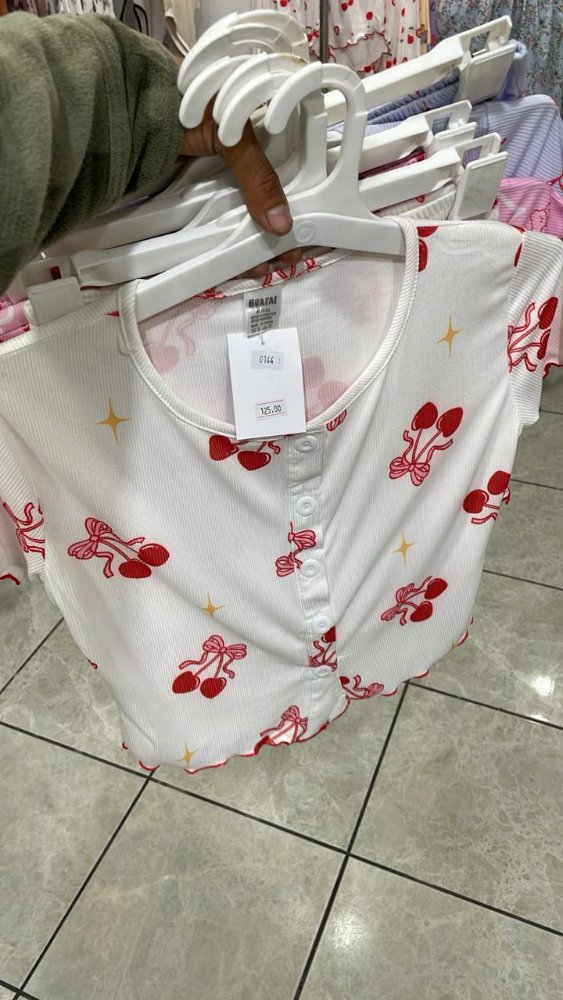 PIJAMA BLUSA PANTALONETA