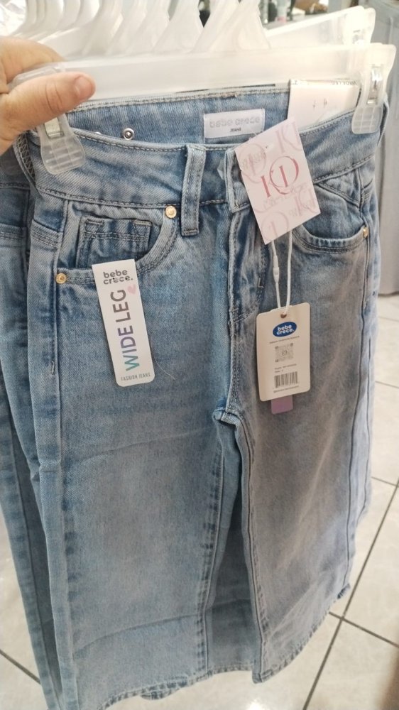 PANTALON WIDE LEG HYBRID CELESTE