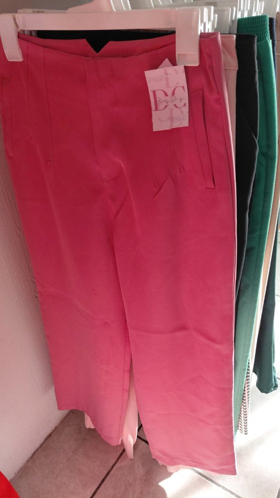 PANTALON FORMAL NARANJA