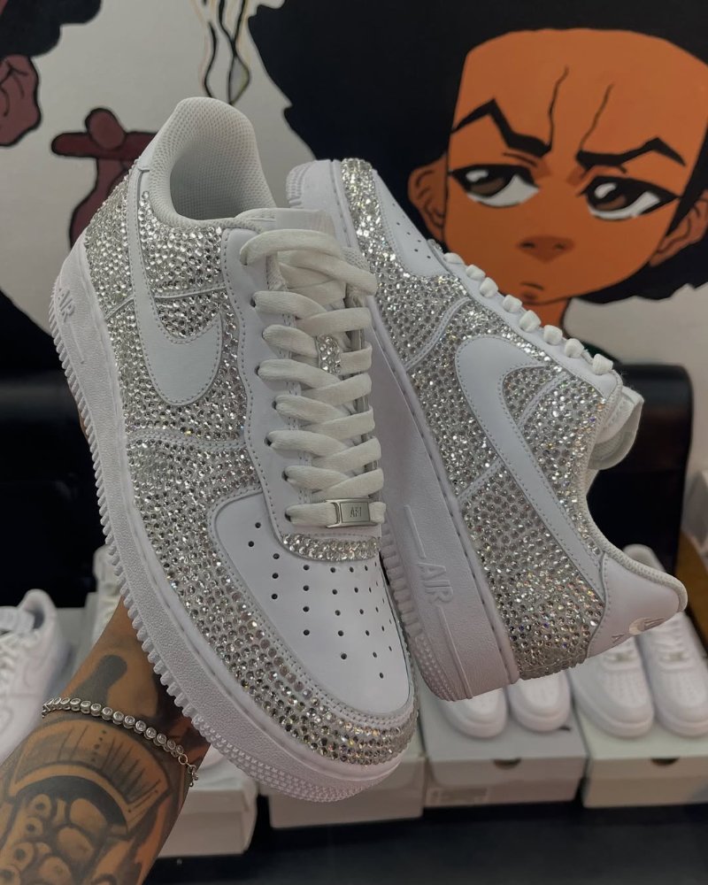 rhinestones Customs AF1