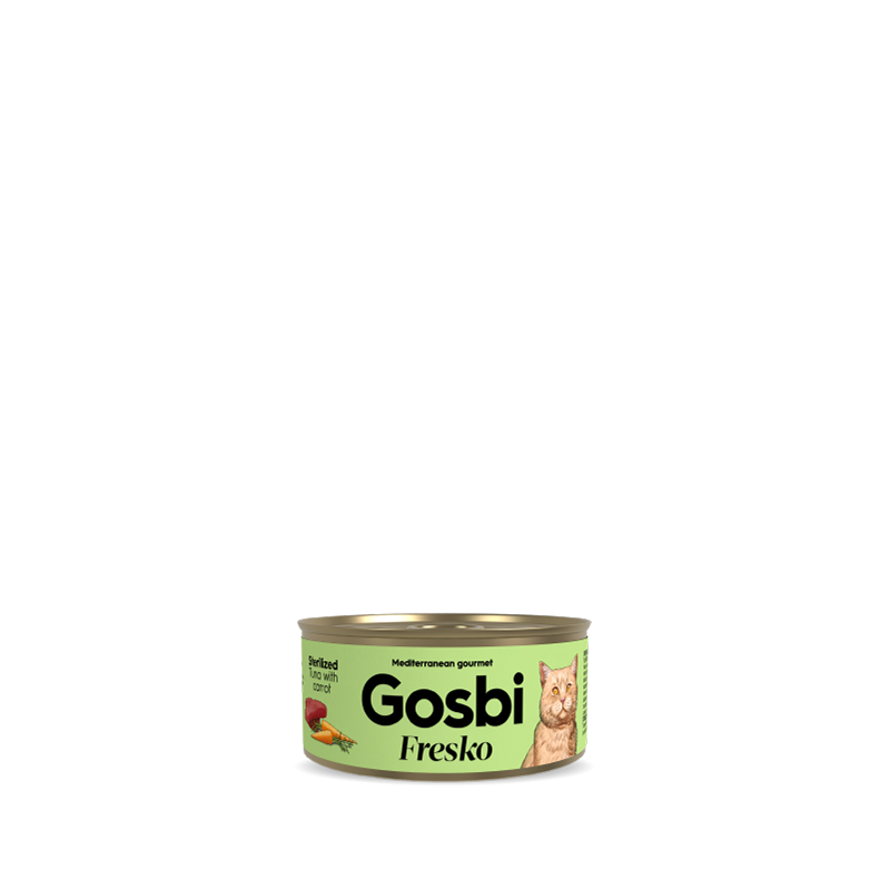 Fresko Felino Esterilizado Tuna con zanahoria (70 gr)
