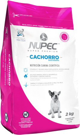 Nupec Canino Cachorro Razas Pequeñas