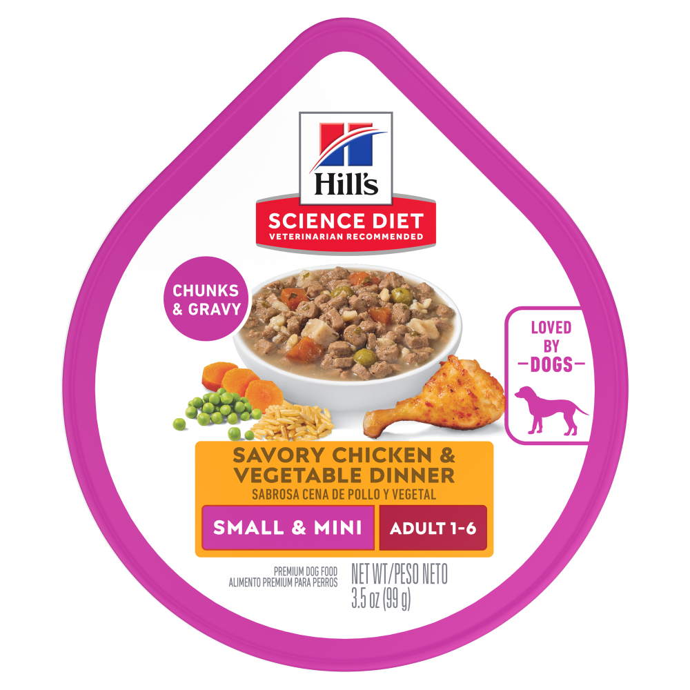 Hill´s Canino Adulto Small And Mini Tray Pollo