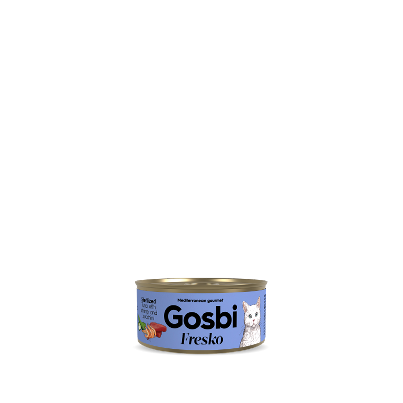 Fresko Felino Esterilizado Tuna con Camarón y Calabacín (70 gr)