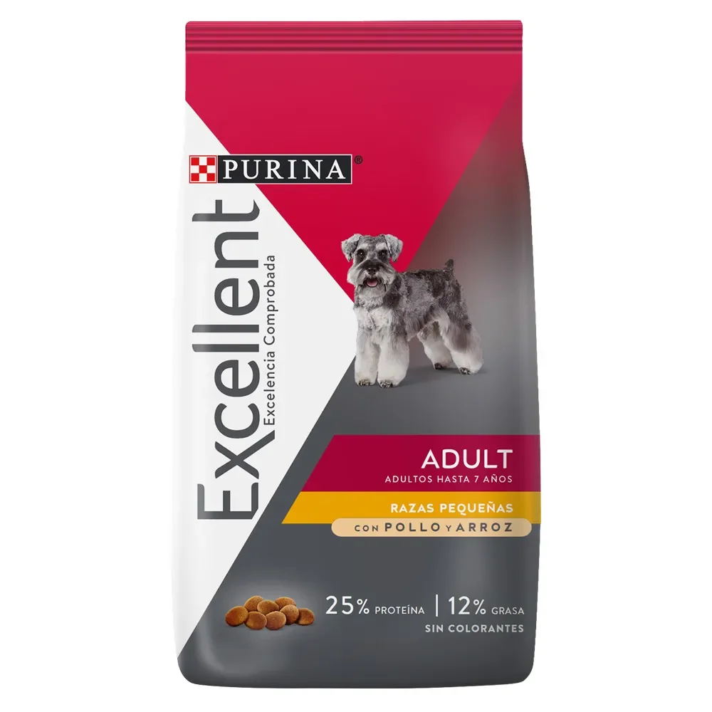 Excellent Canino Adulto Razas Pequeñas Pollo y Arroz