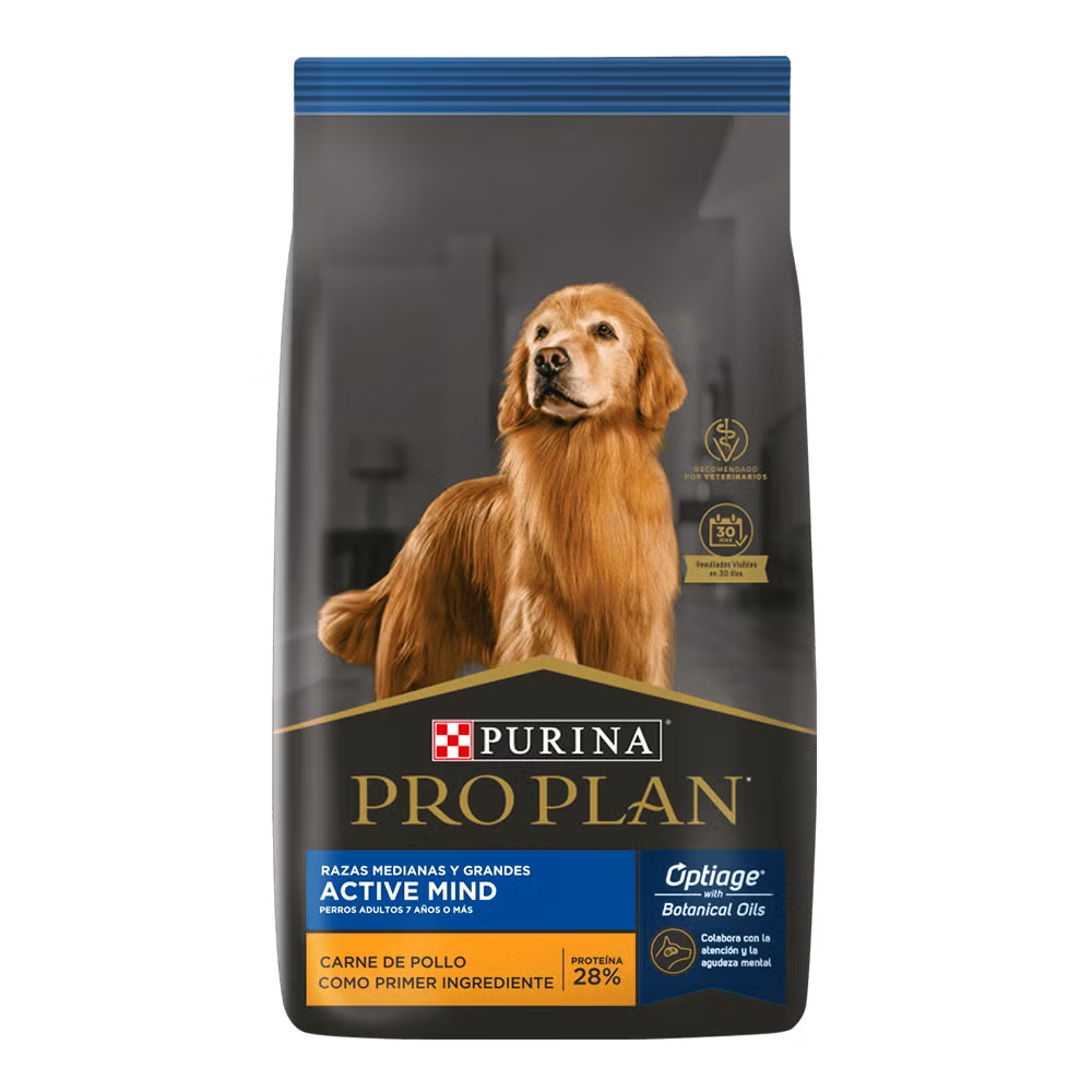 Proplan Canino Adulto Senior Activemind Optiage Razas Medianas