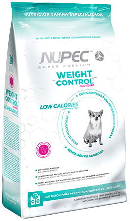 Nupec Canino Weight Control Razas Pequeñas