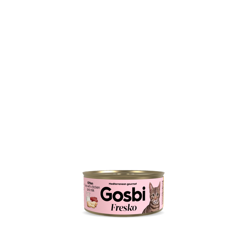 Fresko Felino kitten Tuna con Pollo y Leche (70 gr)