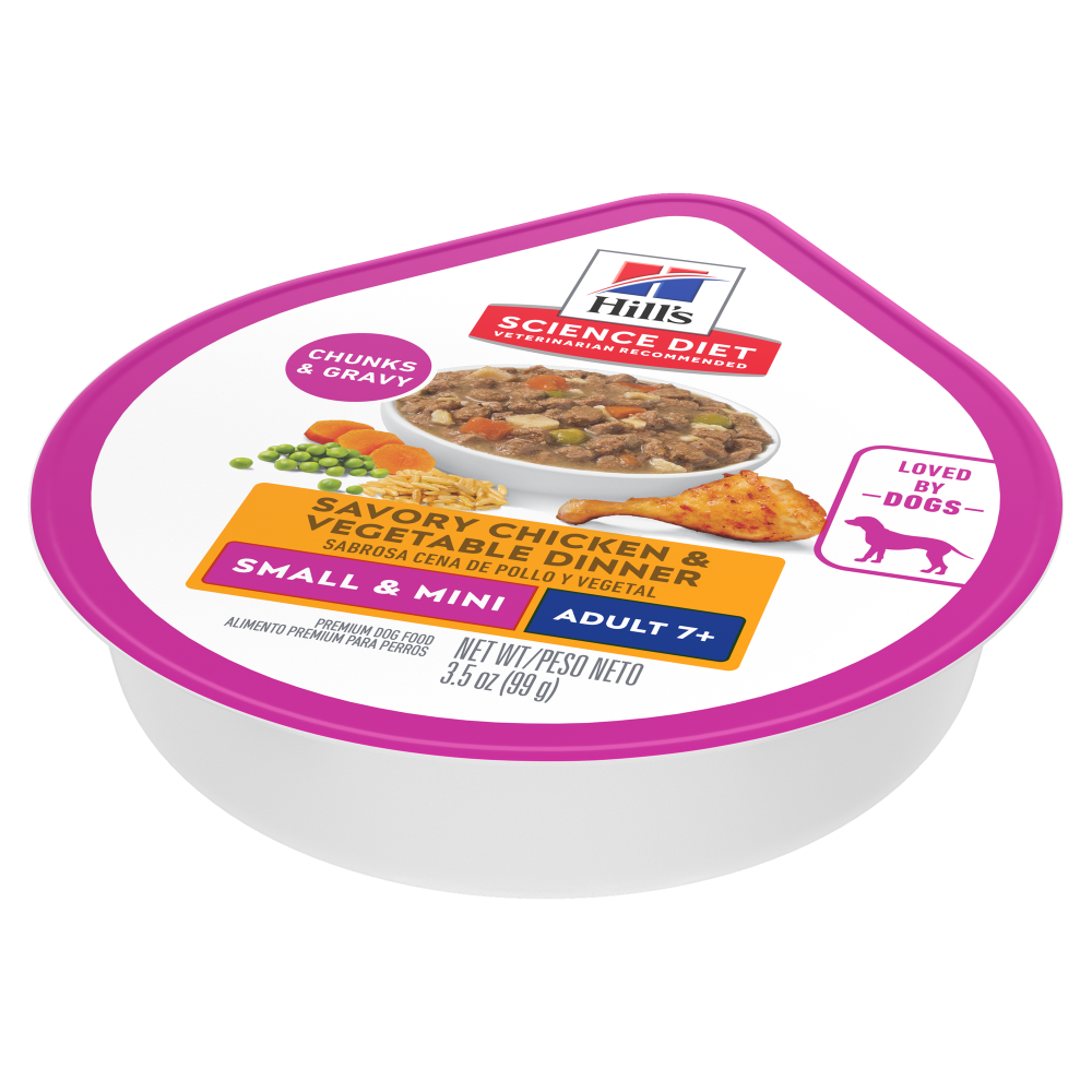 Hill´s Canino Adulto 7+ Small And Mini Tray