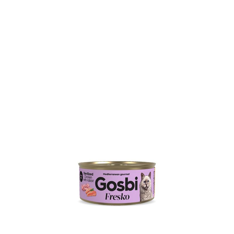 Fresko Felino  Esterilizado Pollo Con Conejo (70 gr)