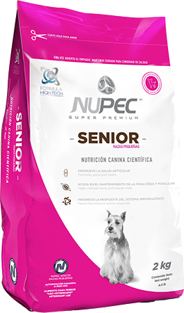 Nupec Canino Senior Razas Pequeñas