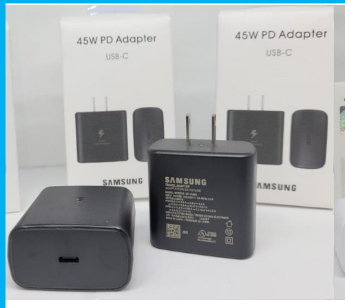 cabeza Samsung 45w tipo c a c carga ultrarrápida 2.0