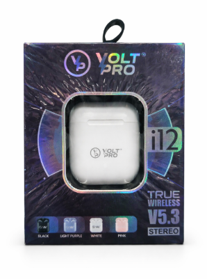 Audífonos Bluetooth Volt Pro i12