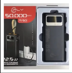 Power Bank Fly 50000 Mah A-50 22,5w