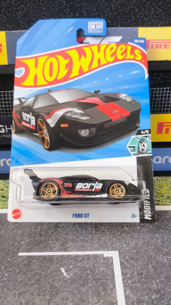 Ford GT Negro Hot Wheels