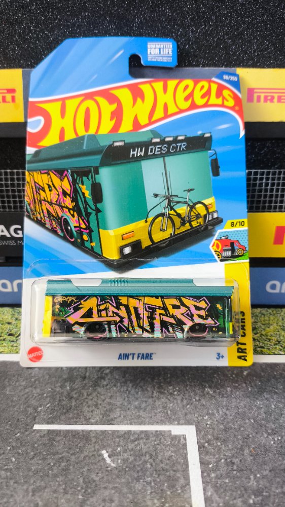 Ain't Fare Bus Hot Wheels