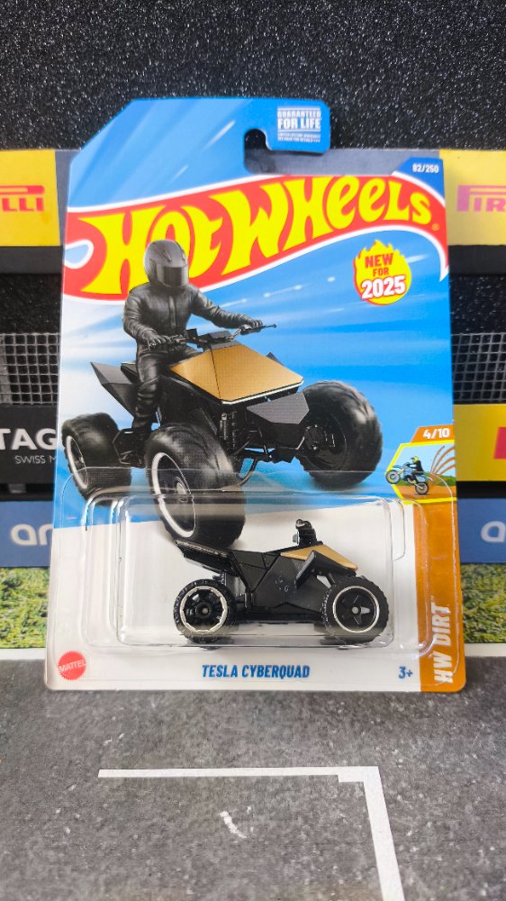 Tesla Cyberquad Hot Wheels