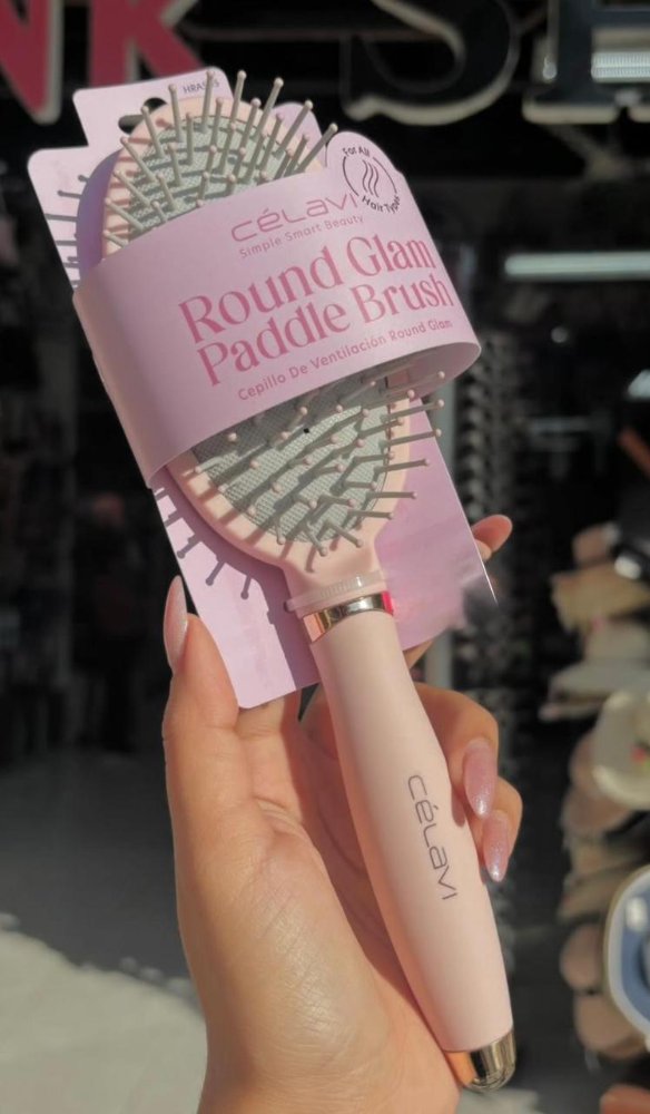 CEPILLO CELAVI ROSA Y GRIS PM