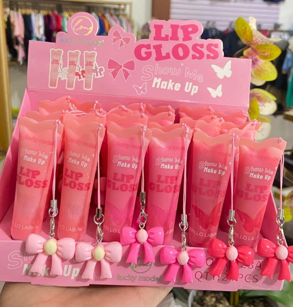 LIP GLOSS SANDÍA CON LLAVERO PM