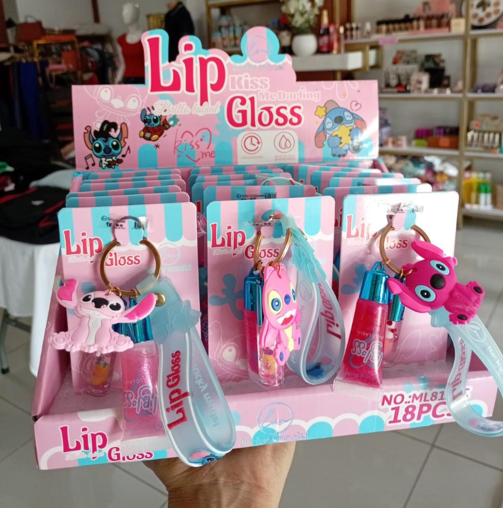 LLAVERO DUO LIP GLOSS STITCH PM