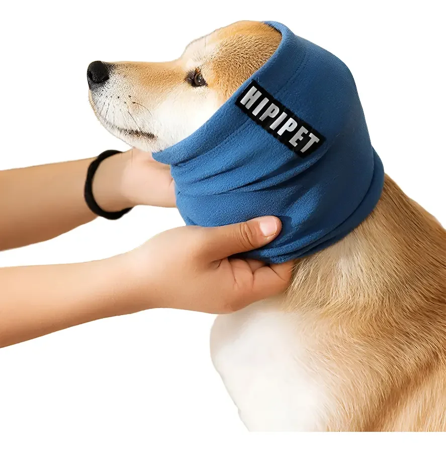 Orejeras Calmantes Antiruido Ajustables para Perros y Gatos