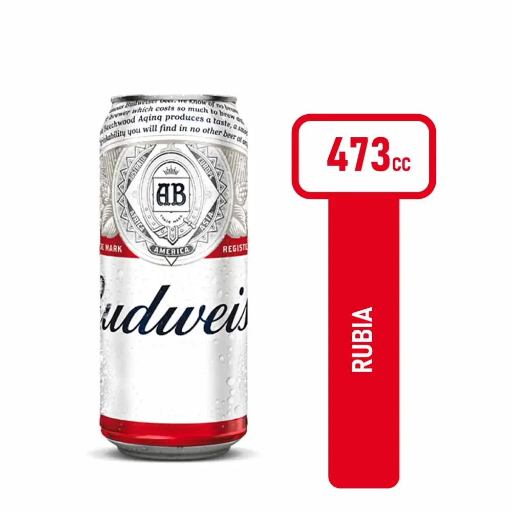Budweiser Lata 473cc