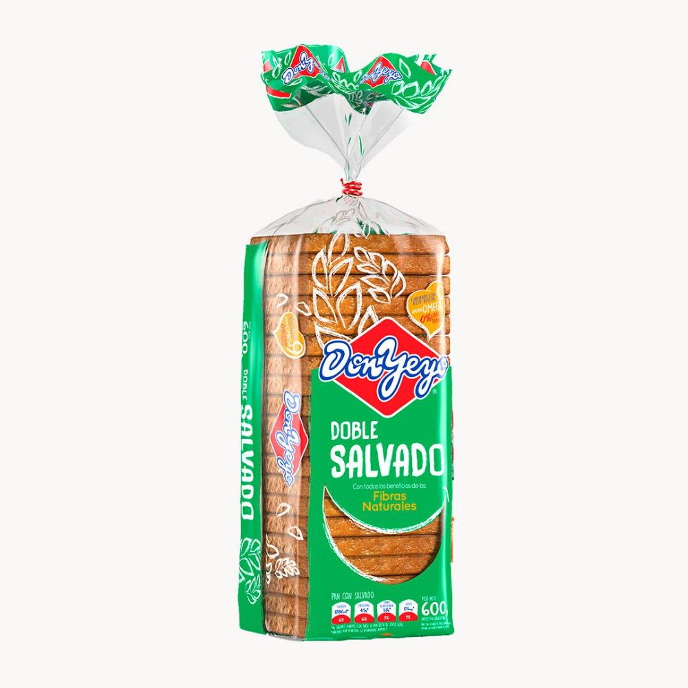 Pan C/Salvado 600gr Don Yeyo