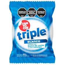 Fantoche triple Blanco
