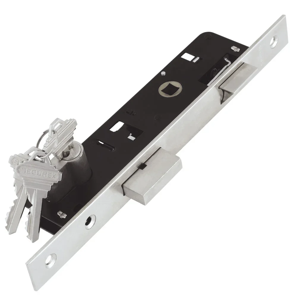 CERRADURA DE INCRUSTAR PARA 25PIM PUERTAS BATIENTES SEGUREX