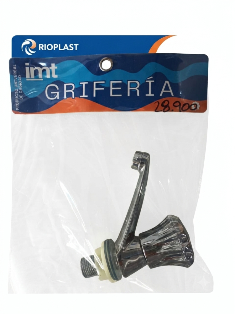 LLAVE LAVAMANOS METALICA PESADA CROMADA
