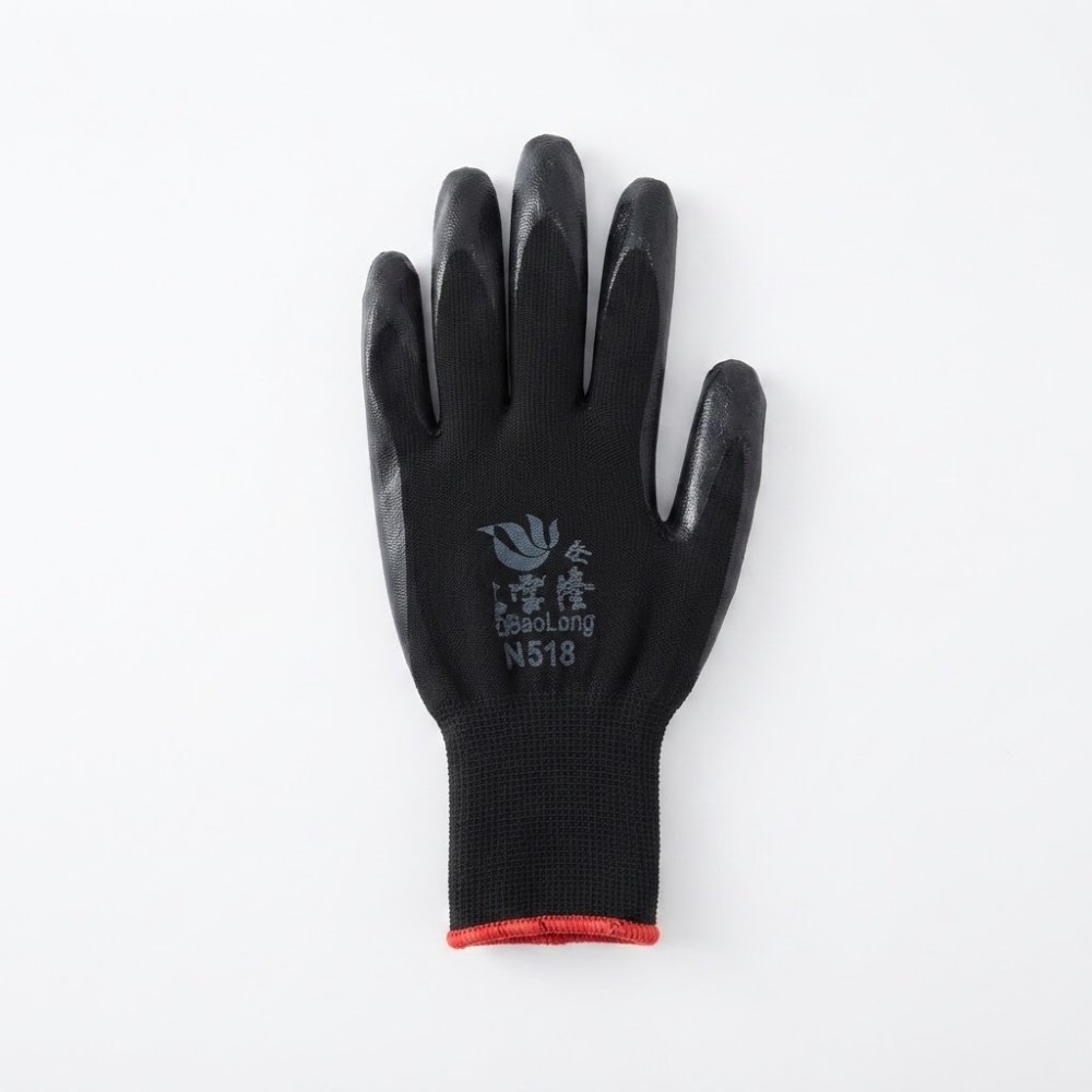 GUANTES NITRILO NEGRO  eco