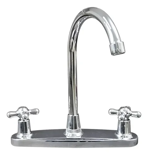MEZCLADORA  DE LAVAPLATOS PLASTICA CUELLO FM GRI-1013C