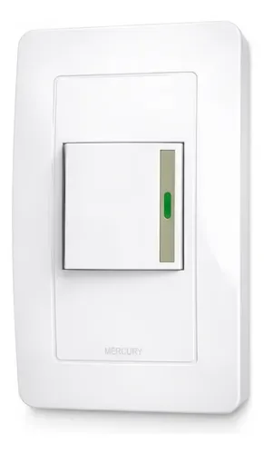 INTERRUPTOR BLANCO SENCILLO MERCURY 118Z-01