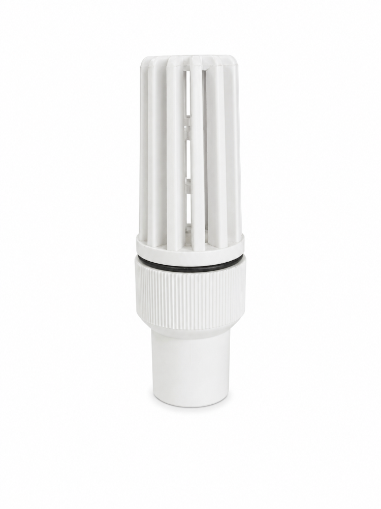 VALVULA DE PIE PVC