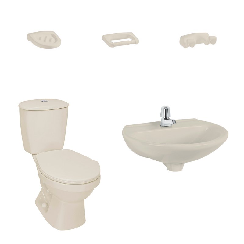 COMBO LAGUNA  BEIGE SANITARIO