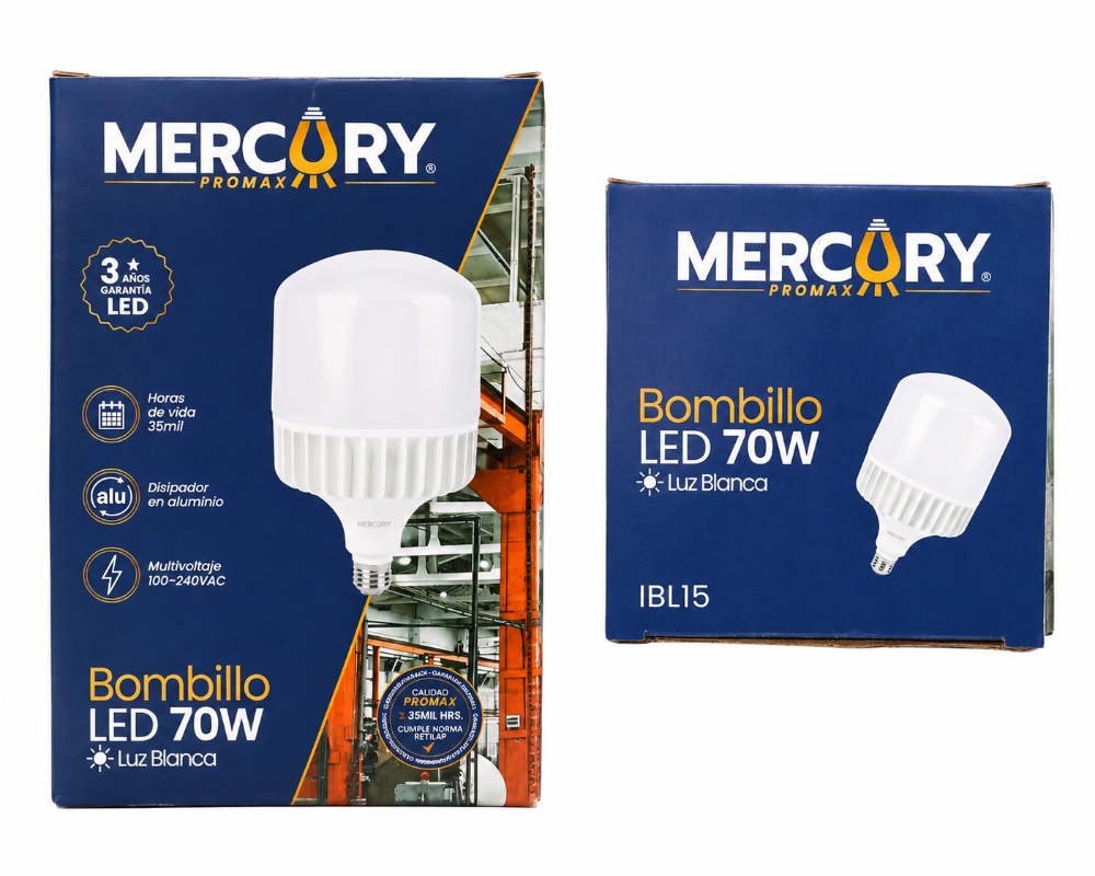 BOMBILLO LED 70W IBL15
