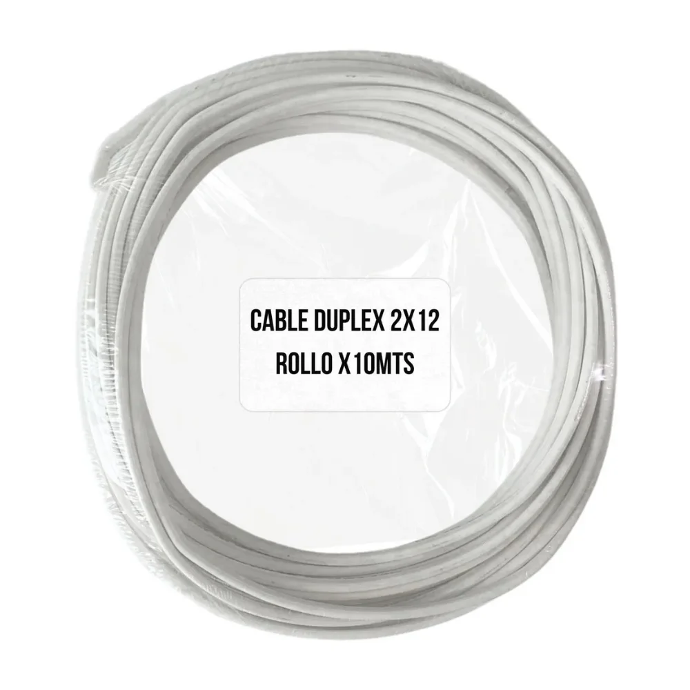 CABLE DUPLEX X METRO #12